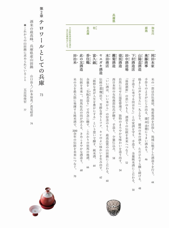 書籍『兵庫の酒がつなぐ30の物語』 4枚目の画像