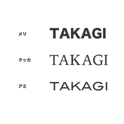 【鉄文字表札】アイアン 切り文字 （4文字） 4枚目の画像