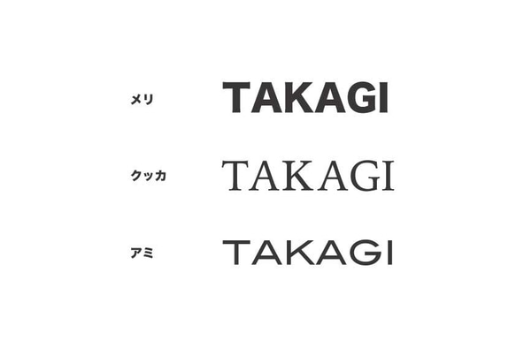 【鉄文字表札】アイアン 切り文字（7文字） 　　 こちら 表示価格はアルファベット 大文字 7文字分の価格です クッカ アミ 40mm 50mm サイズ