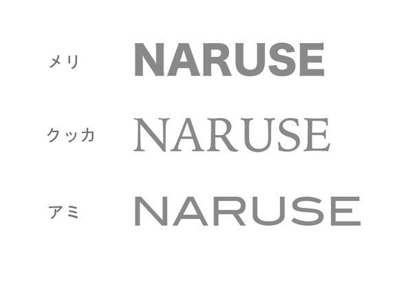 【鉄文字表札】ステンレス 切り文字（8文字） 4枚目の画像