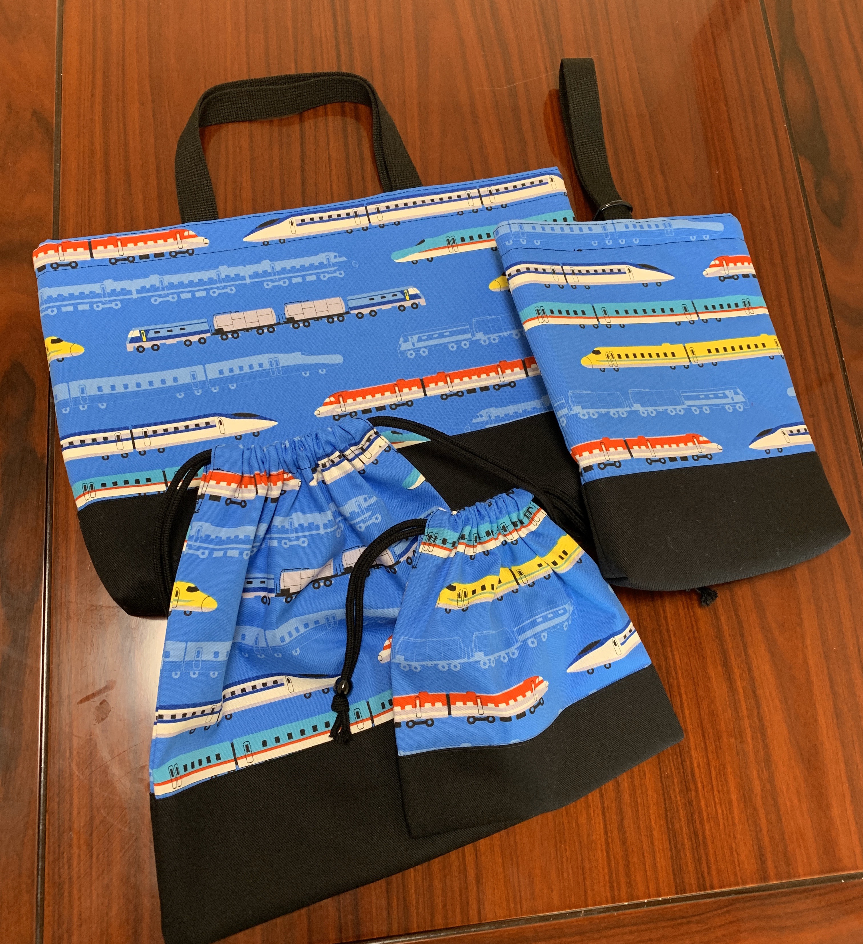 入学、入園用レッスンバッグ4点セット