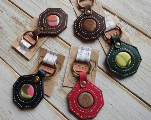 【新品未使用】polene レザー　キーホルダー キーリング&バッグアクセサリー – Polène