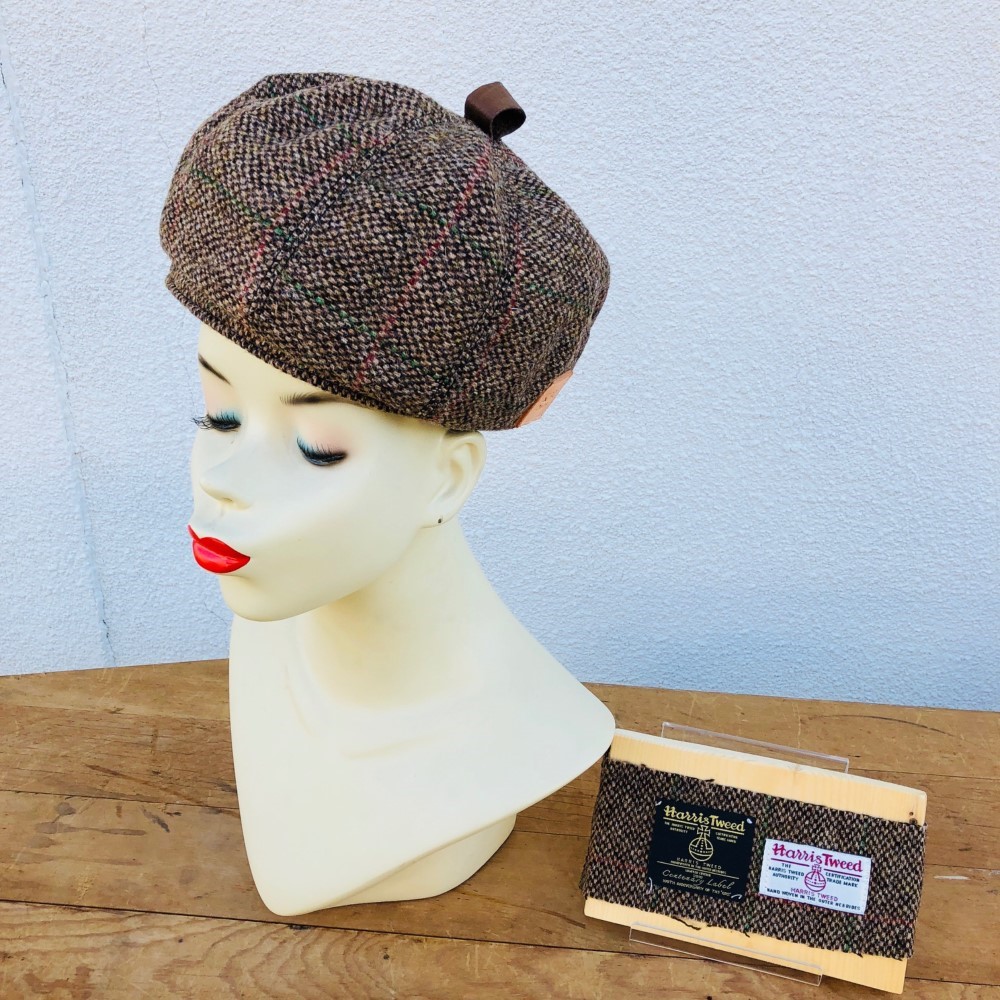 HarrisTweed Be'ret　ハリスツィードベレー帽