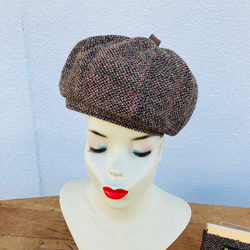 HarrisTweed Be'ret　ハリスツィードベレー帽 2枚目の画像