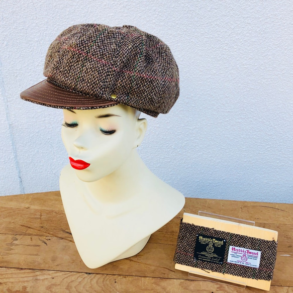 LOCK & CO. HATTERS キャスケットハリスツィードXLサイズ 61