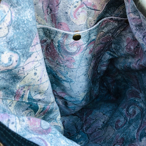 ミリタリーリメイクトートバッグ ARMY パッチワーク トートバッグ KBR