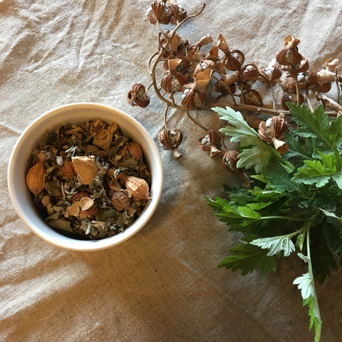 よもぎとハーブ蒸し ☆漢方☆薬湯 無添加 よもぎ蒸し 足湯 バス 