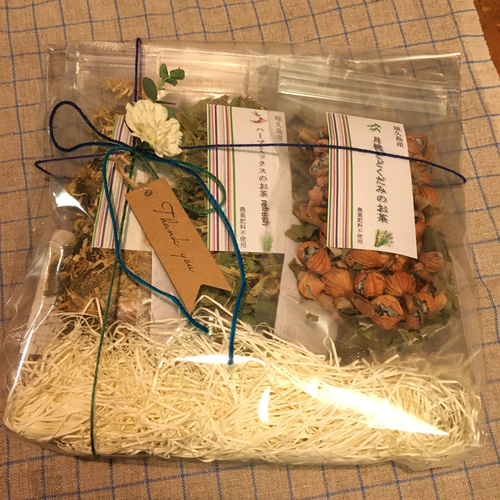 ギフト☆送料無料☆ノンカフェインのハーブティーセット 農薬肥料不