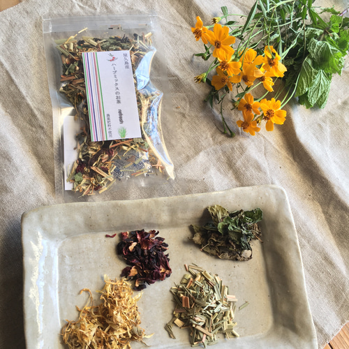 ギフト☆送料無料☆ノンカフェインのハーブティーセット 農薬肥料不