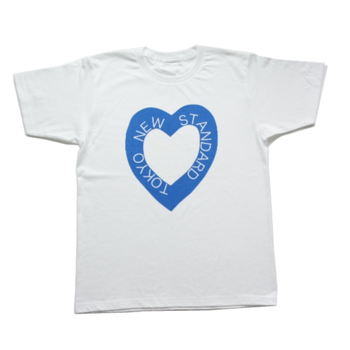 S/S ハートロゴTシャツ（ブルー） Tシャツ NEW STANDARD 通販