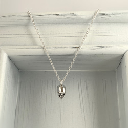 スカルチョーカーネックレス　SkullChoker necklace sv925 5枚目の画像