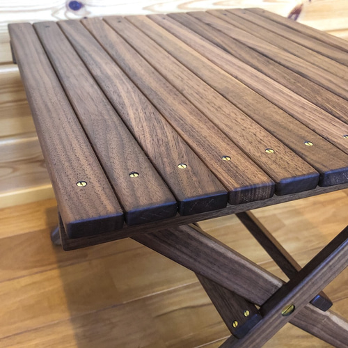 boku no table 【walnut】 boku no table 【walnut】(ウッドテーブル/折り畳み/コンパクト