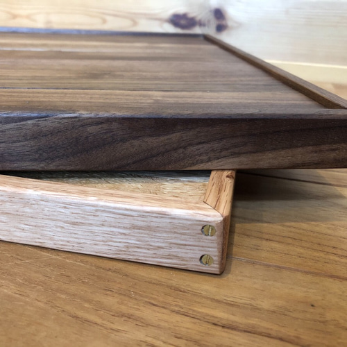 wood boards【walnut】(ストーブ台/テーブル天板/トレイ) その他家具