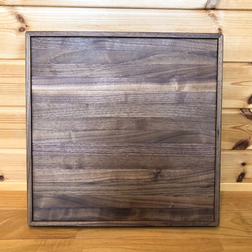 未使用　北海道ストーブ台　　テーブル　天板 wood boards【walnut】(ストーブ台/テーブル天板/トレイ) その他家具