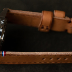 ラグ幅22mmの腕時計用 革のベルト No.004 10枚目の画像