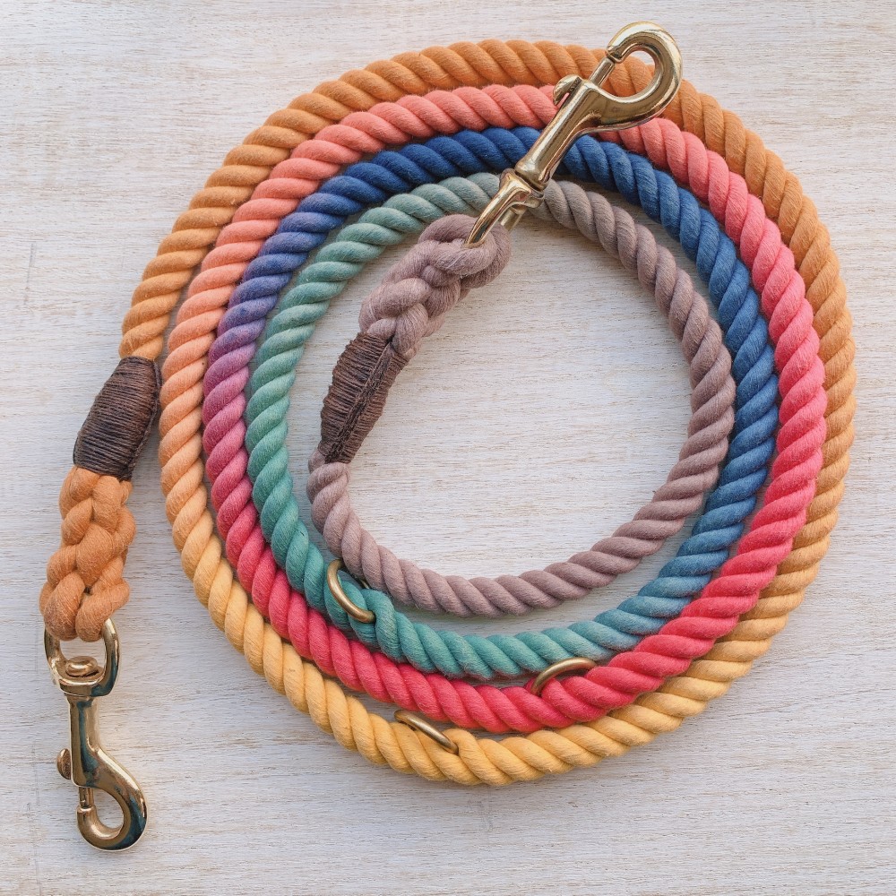 SUNNY250/L ロングリード中-大型犬用 レトリバー等 お日様風カラー 犬のリード 5,313円