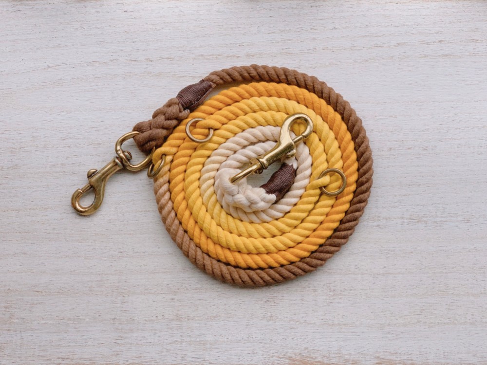 YellowSubmarine210/M ロングリード黄色 小型犬-中型犬用/トイプードル、チワワ等 犬のリード 4,662円