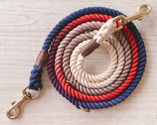 LoverSoul 210/M ロングリード 夜明グラデーション 小型犬-中型犬用 犬