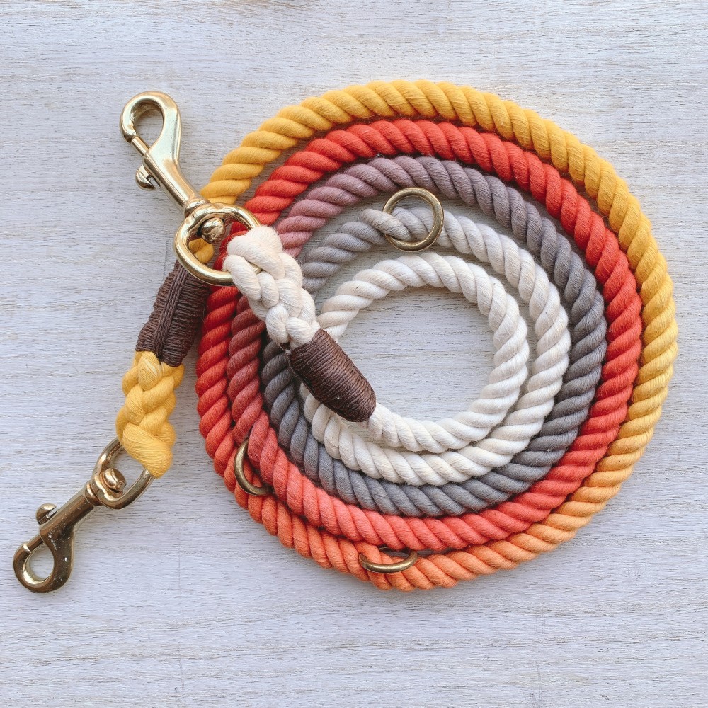 GoodHope210/M ロングリード 喜望峰グラデーション 小型犬-中型犬用/チワワ、トイプードル等 犬のリード