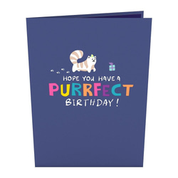 ポップアップグリーティングカード　Happy Birthday Cats 6枚目の画像