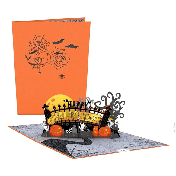 ポップアップグリーティングカード　Happy Halloween 2枚目の画像