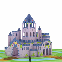 ポップアップグリーティングカード　Castle 1枚目の画像
