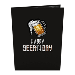 ポップアップグリーティングカード　Beer-th Day 2枚目の画像