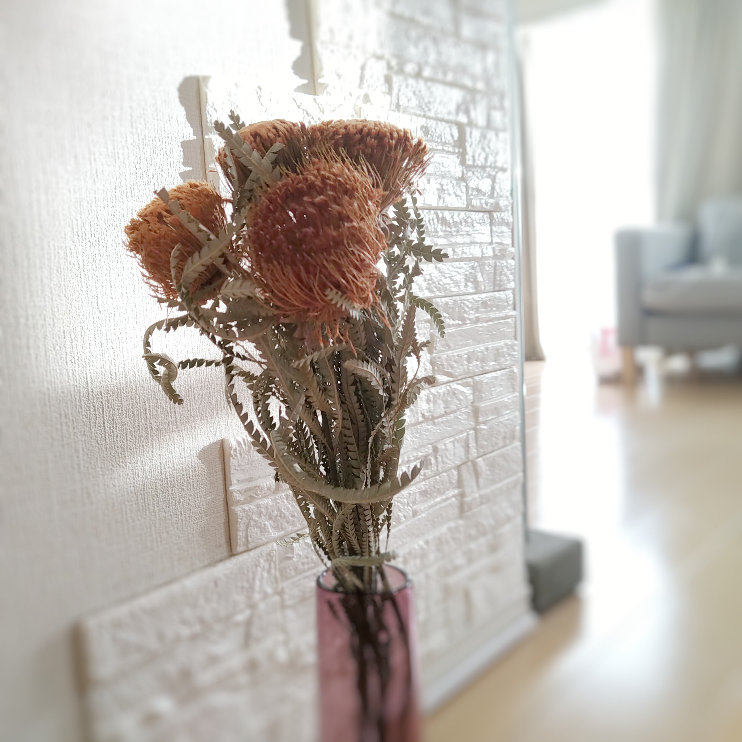 ドライフラワー*°♡Natural Gardenミニスワッグ2点セット