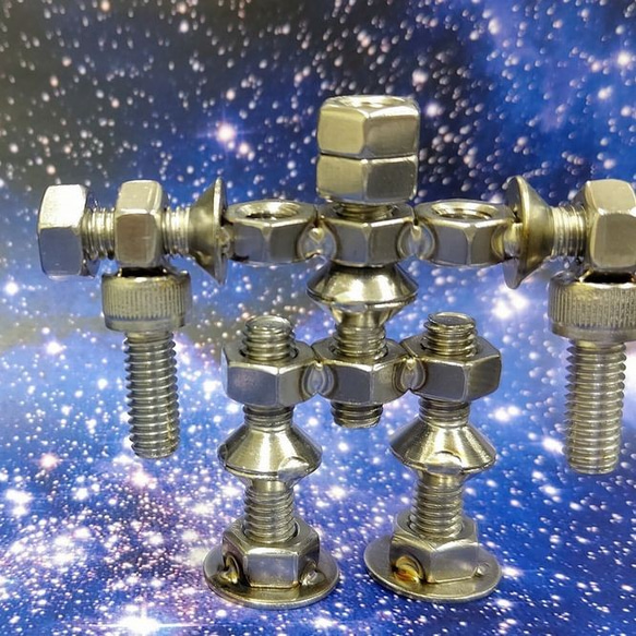 知育系ネジ玩具　変形合体ネジー　M6ネジー　3号 1枚目の画像