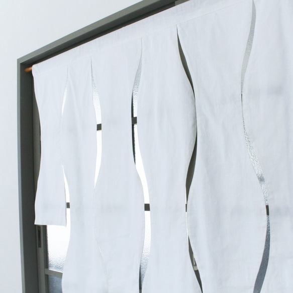 （Y薩瑪順序）白色棉商譽（站立）60×164厘米 第3張的照片