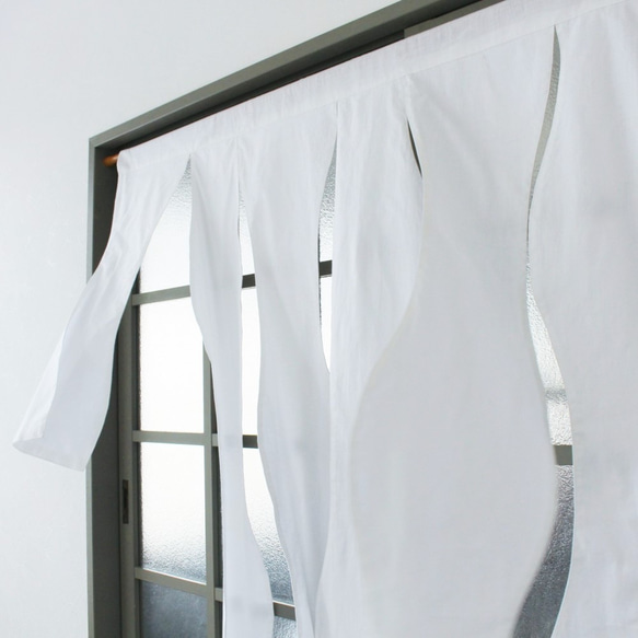 （Y薩瑪順序）白色棉商譽（站立）60×164厘米 第4張的照片