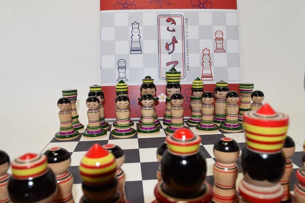 こけス (こけし+チェスのコラボ商品) (こけし+チェスのコラボ商品) こけス