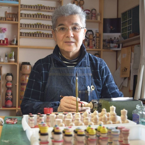 こけスセット こけしとチェスのコラボ商品「こけス」のボードゲーム