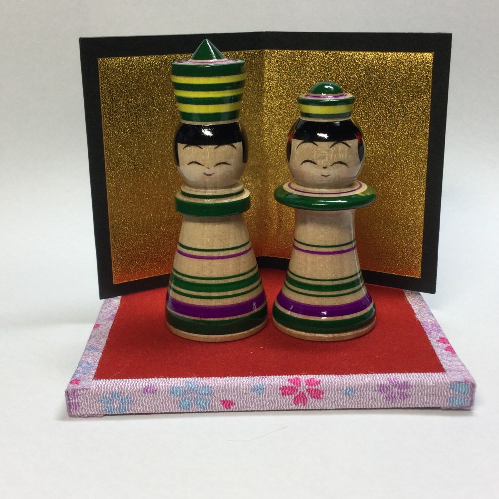 こけス駒セット こけしとチェスのコラボ商品 その他置物 こけス 通販