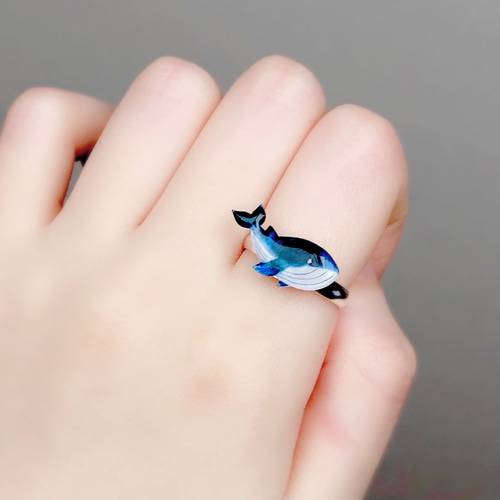 クジラ リング 指輪・リング トト 通販 11536388|Creema(クリーマ) クジラ リング 指輪・リング トト 通販 11536388|Creema(クリーマ)