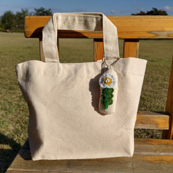 刺繍キーホルダー・針葉樹林くん 3枚目の画像