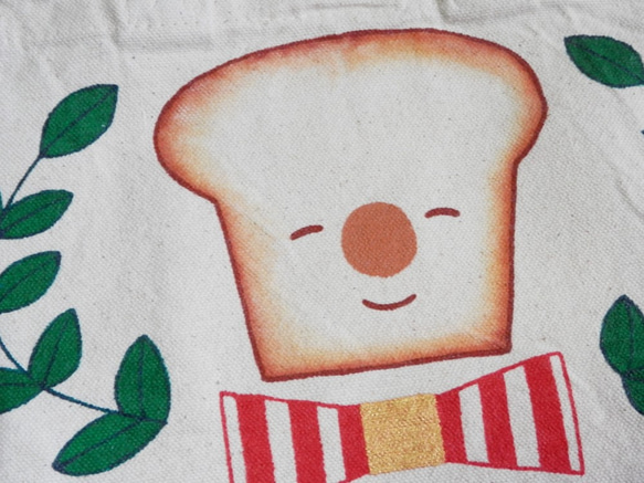 食パン トートバッグ 2枚目の画像