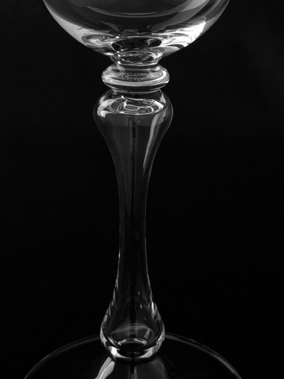 耐熱ガラス製ワイングラス【送料込み】 2枚目の画像