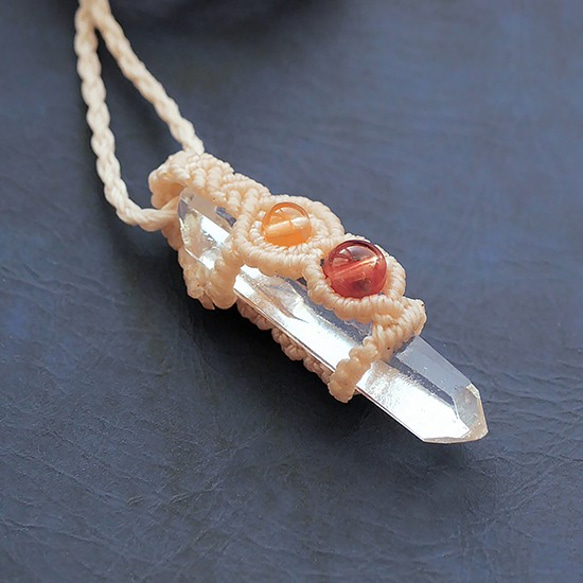 高品質 レムリアンクリスタルピュアレイ ペンダントトップ◇ 高