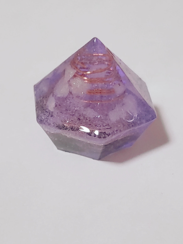 ダイヤモンド型　ミニオルゴナイト3個セット☆ 2枚目の画像