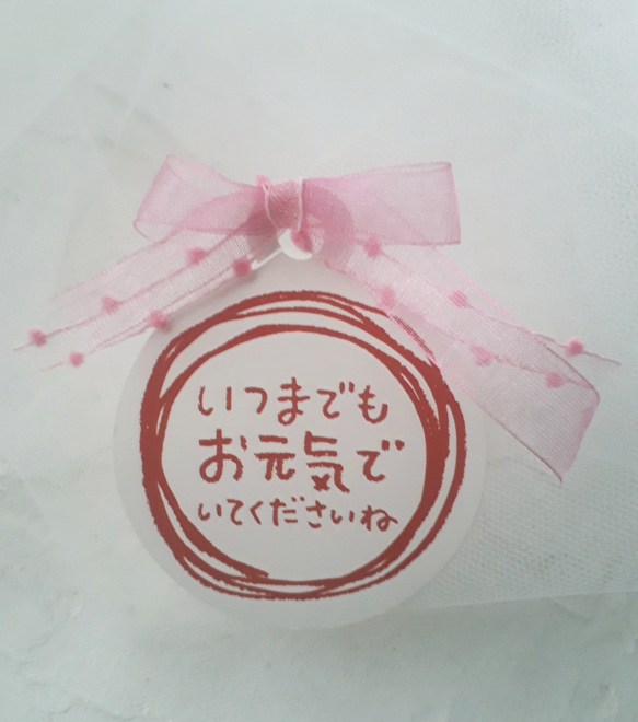 《送料無料》フラワーフォトフレーム☆優しいピンクアレンジ☆クリアボックス入り 7枚目の画像