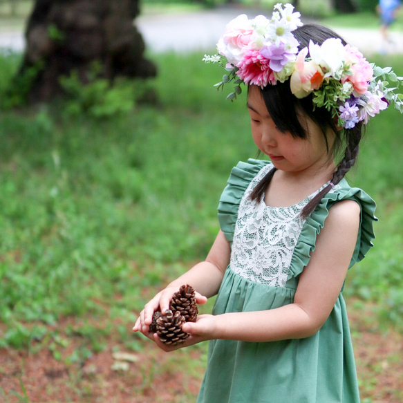 風にゆれる、初夏のワンピース【Clover】 2枚目の画像