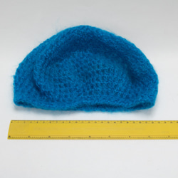 手編みのベレー帽 8枚目の画像