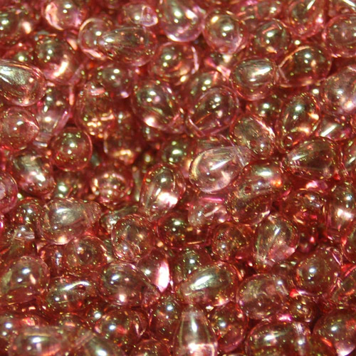 チェコビーズドロップ小(ラスターピンク) 楽天市場】ラスター ピンク