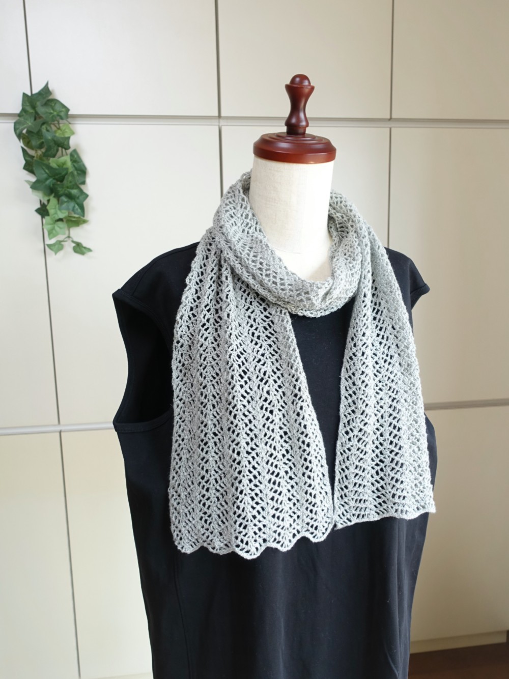 How to knit a pocket shawl - YouTube
