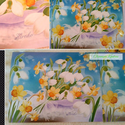 スノードロップと水仙のブーケ 3枚目の画像