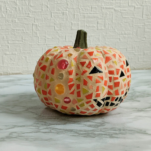 ハロウィンカボチャのオーナメント ジャック・オー・ランタン オブジェ