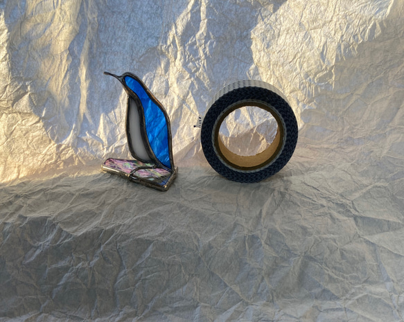 ペンギン　ステンドグラス　オブジェ　❺ 3枚目の画像