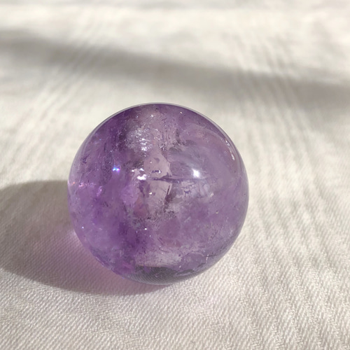 ☆アメジスト｜スフィア 30mm｜丸玉｜原石｜天然石 ｜パワーストーン  