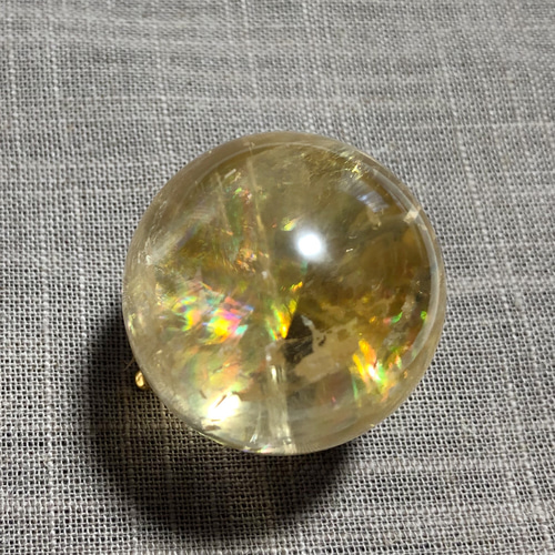 ✨やす✨ゴールデンカルサイト　約38㎜　丸玉　スフィア ゴールデンカルサイト【ハニーカルサイト】丸玉○スフィア